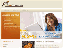 Tablet Screenshot of madcheetah.com